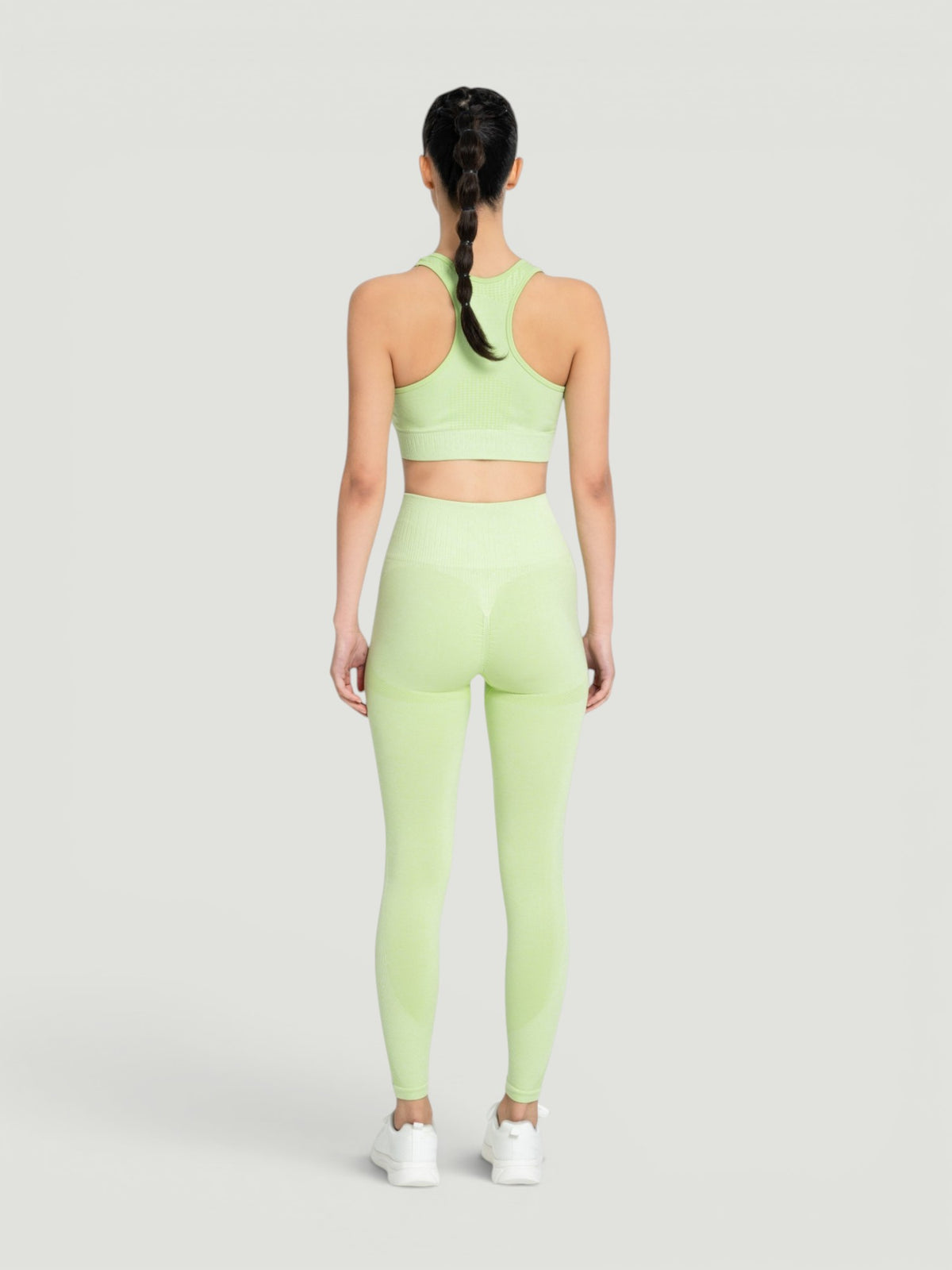 W-Aura Seamless Push-Up High-Waisted Scrunch Leggings