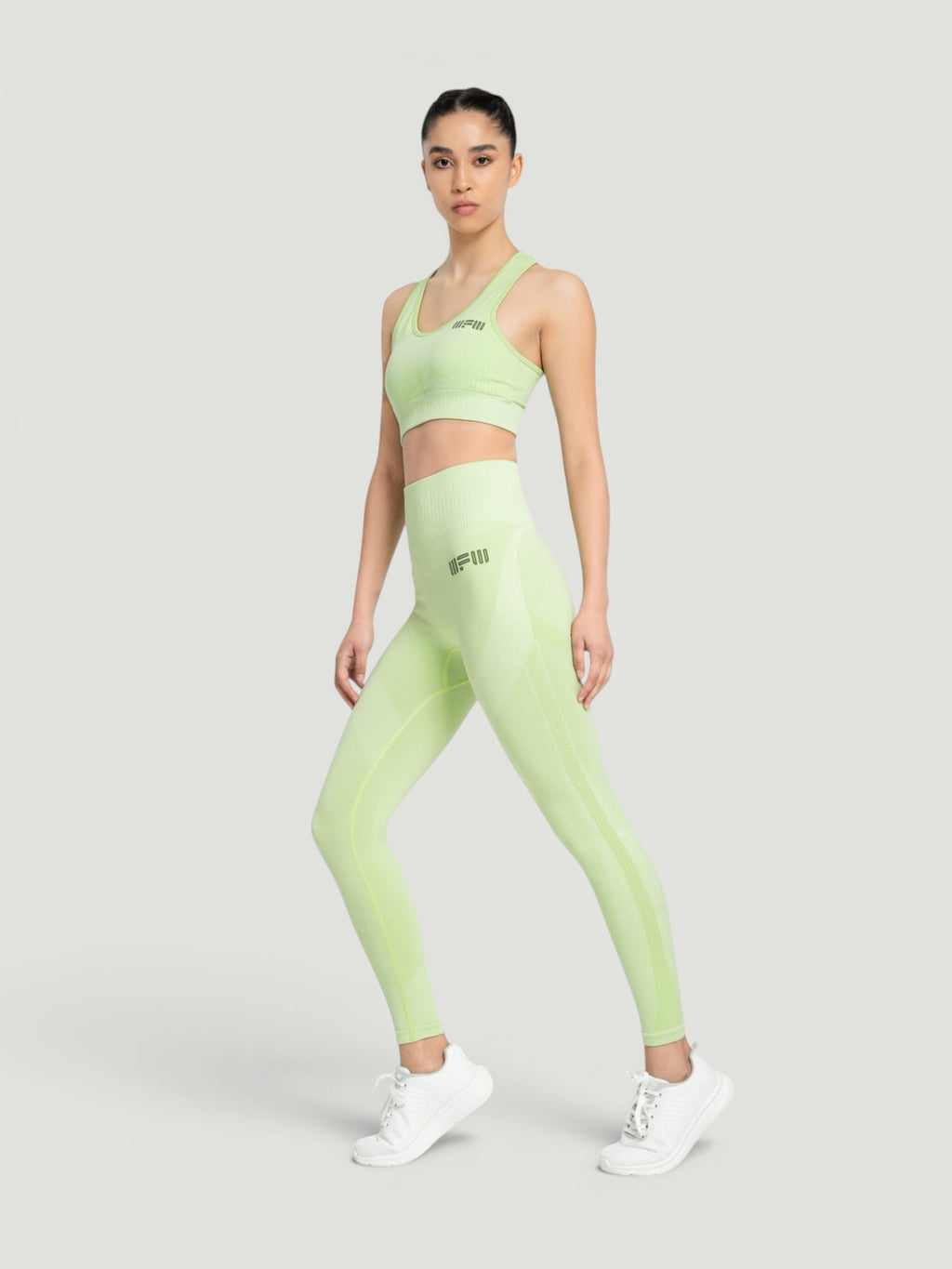 W-Aura Seamless Push-Up High-Waisted Scrunch Leggings