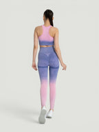 W-Touch Gradient Seamless Push-Up Workout Set (Bra & Leggings)