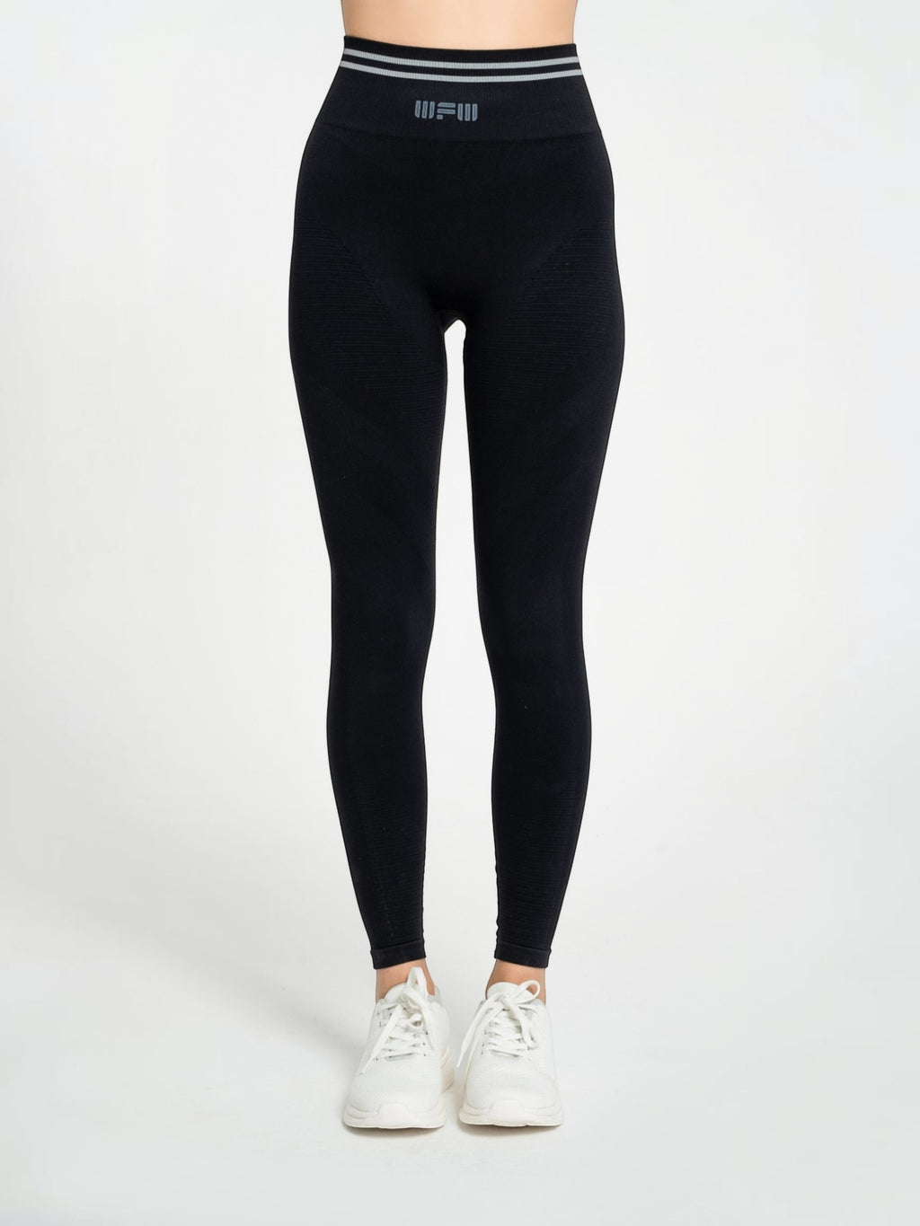 W-Circle Seamless Push-Up Striped High-Waisted Leggings