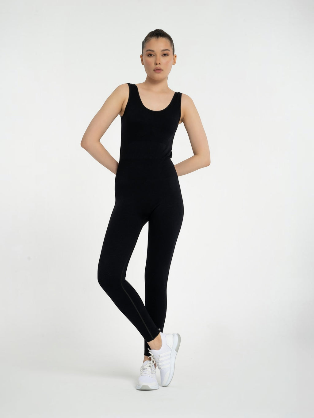W-Catch Seamless Cross-Back Full-Length Bodysuit (Catsuit)