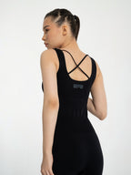 W-Catch Seamless Cross-Back Full-Length Bodysuit (Catsuit)