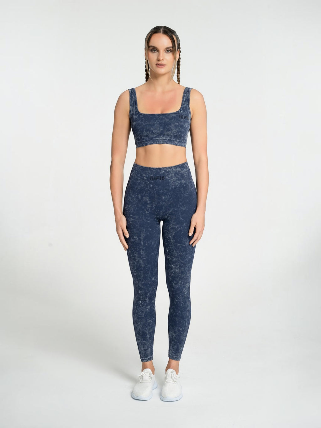 W-Pigment Color Seamless Set (Bra & Leggings)