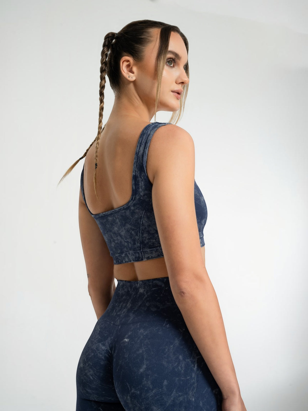 W-Pigment Color Seamless Set (Bra & Leggings)