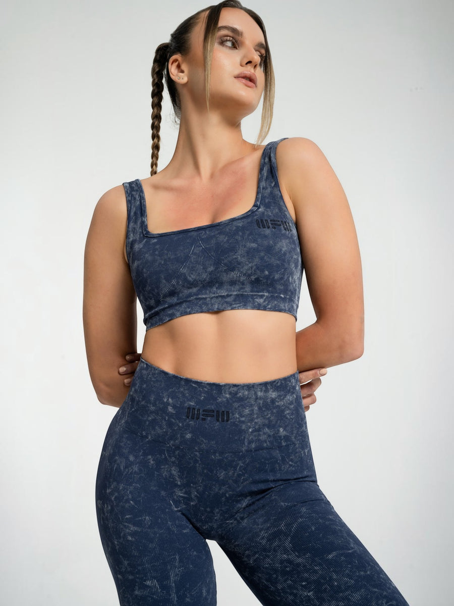 W-Pigment Color Seamless Set (Bra & Leggings)