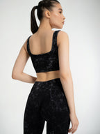 W-Pigment Color Seamless Set (Bra & Leggings)