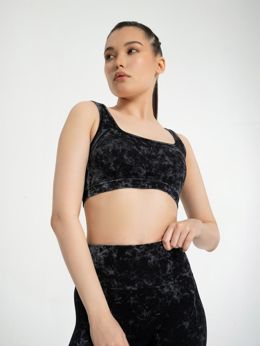 W-Pigment Color Seamless Set (Bra & Leggings)