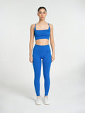 W-Comford Duo Seamless Push-Up Ribbed 2-Piece Workout Set (Bra & Leggings)