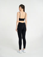 W-Comford Duo Seamless Push-Up Ribbed 2-Piece Workout Set (Bra & Leggings)