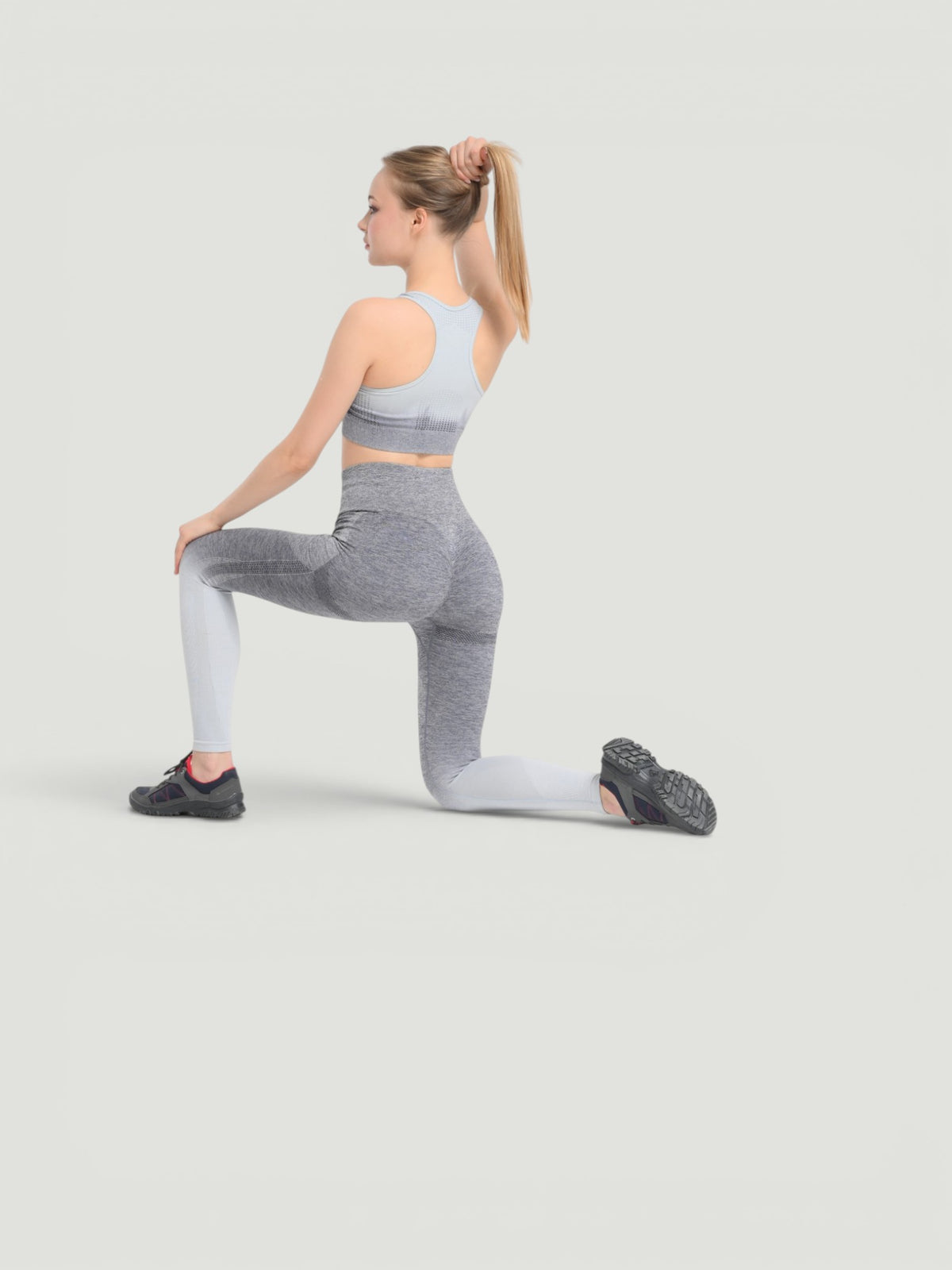 W-Touch Gradient Seamless Push-Up Workout Set (Bra & Leggings)