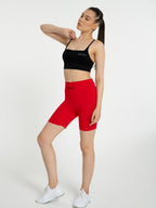 W-Breeze Seamless Push-Up High-Waisted Biker Shorts