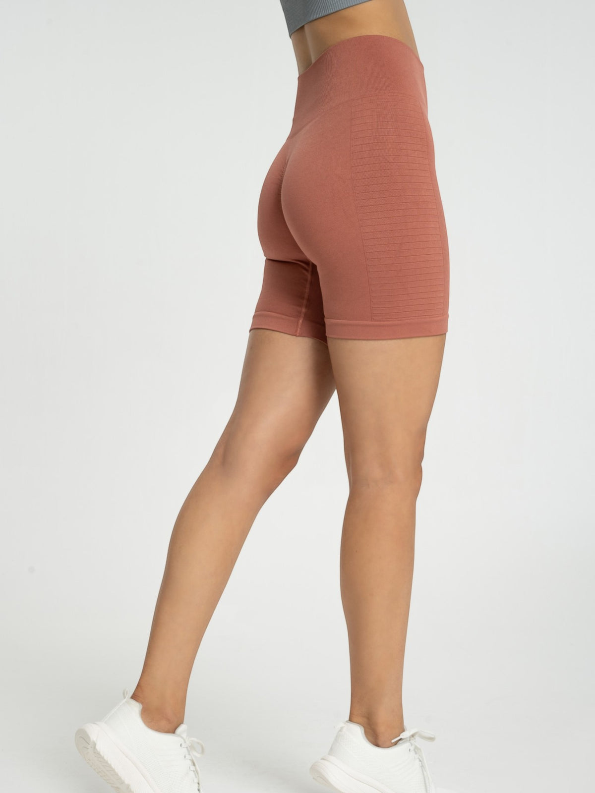 W-Breeze Seamless Push-Up High-Waisted Biker Shorts