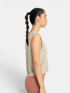 W-Air Seamless Sleeveless Crop T-Shirt