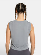 W-Air Seamless Sleeveless Crop T-Shirt