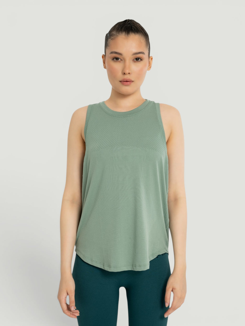 W-Breath Seamless Racerback Yoga Tank Top