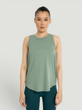 W-Breath Seamless Racerback Yoga Tank Top