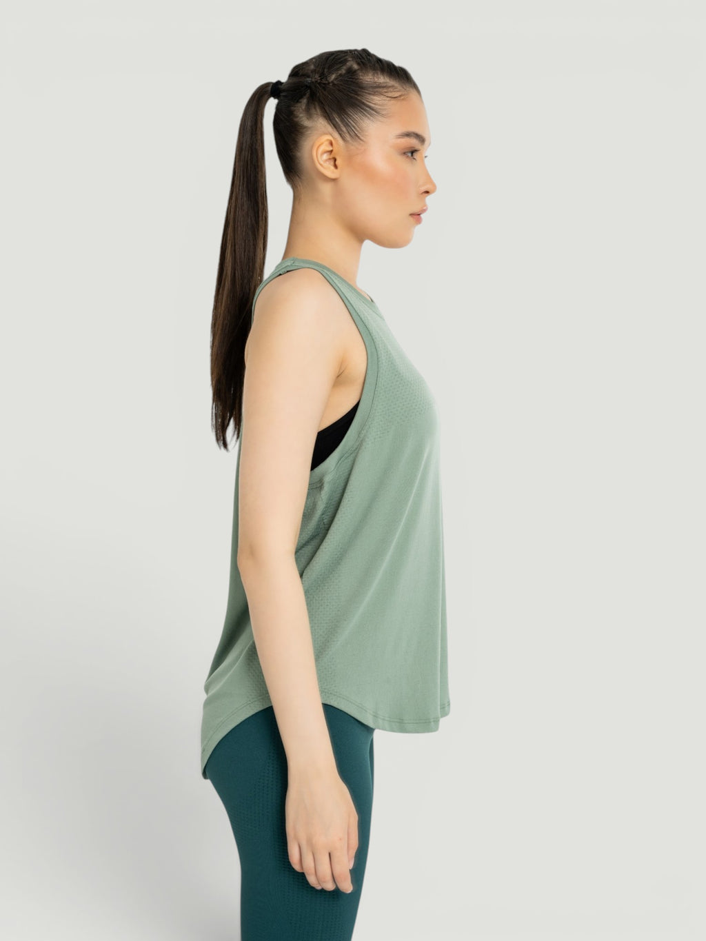 W-Breath Seamless Racerback Yoga Tank Top