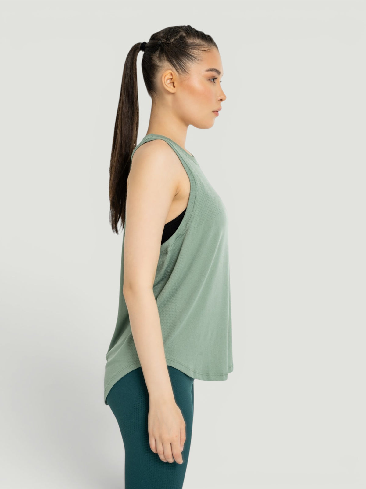 W-Breath Seamless Racerback Yoga Tank Top