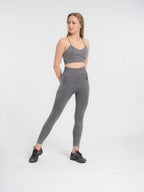 W-Wash Seamless Acid Wash Push-Up Workout Set (Bra & Leggings)