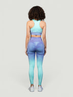 W-Touch Gradient Seamless Push-Up Workout Set (Bra & Leggings)
