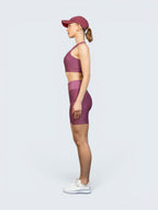 W-Wave Needle Folded Seamless Shorts Set (Bra & Shorts)
