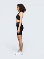 W-Wave Needle Folded Seamless Shorts Set (Bra & Shorts)