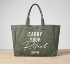 Multi-Purpose Canvas Yoga & Daily Tote Bag